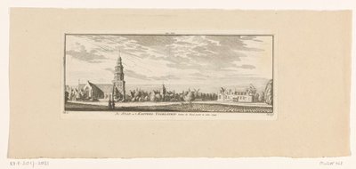 Ansicht von IJsselstein, 1774 von Hendrik Spilman