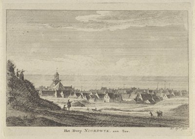 Ansicht von Noordwijk aan Zee von Hendrik Spilman