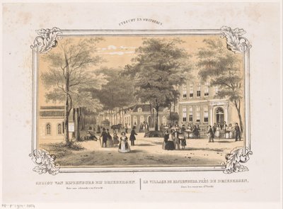 Ansicht von Rijzenburg von Hendrik Wilhelmus Last