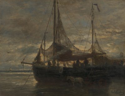 Abend von Hendrik Willem Mesdag