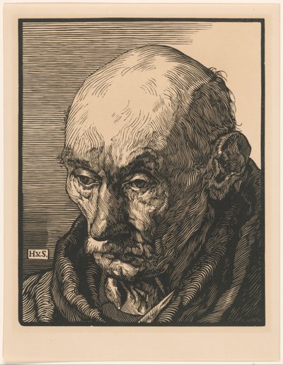 Porträt eines unbekannten alten Mannes von Hendrik van Straten