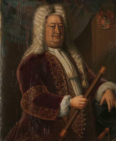 Porträt von Dirk van Cloon, Generalgouverneur der Niederländisch-Ostindien von Hendrik van den Bosch