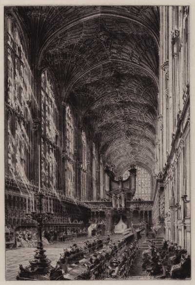 Cambridge: Innenansicht der King