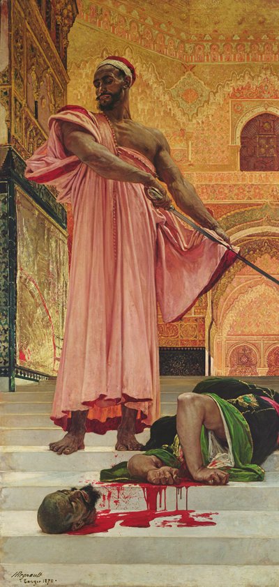 Hinrichtung ohne Gerichtsverfahren unter den Maurenkönigen in Granada von Henri Alexandre Georges Regnault