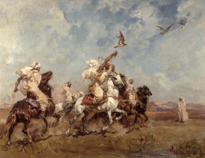 Der Falkensport von Henri Emilien Rousseau