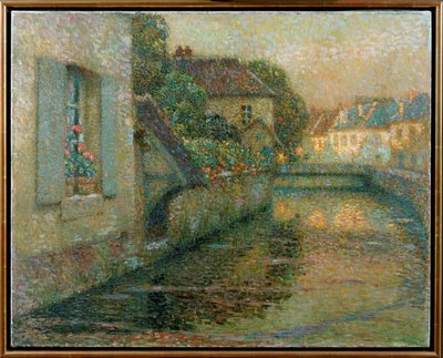 Die Brücke bei Gisors von Henri Eugene Augustin Le Sidaner