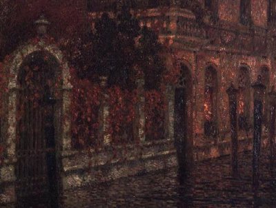 Venedig Kanal von Henri Eugene Augustin Le Sidaner