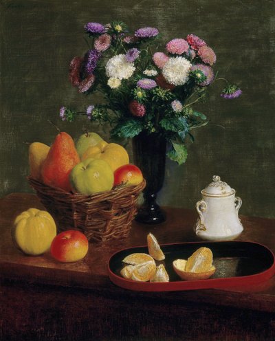 Blumen und Früchte von Henri Fantin-Latour