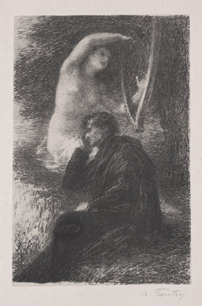Lélio: Die Äolische Harfe von Henri Fantin-Latour