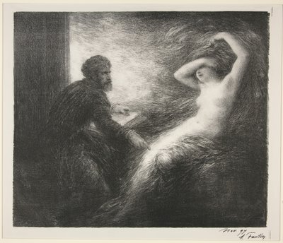 Parsifal: Akt II. Evokation von Kundry von Henri Fantin-Latour