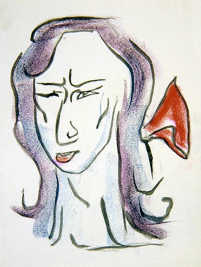 Die Gräfin von Oxford und Asquith von Henri Gaudier Brzeska