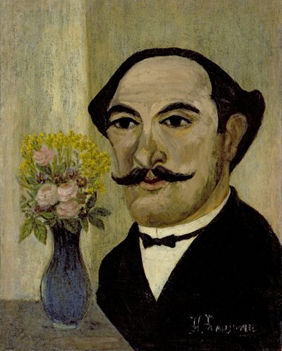 Selbstporträt, ca. 1905 von Henri J.F. 1844 1910 Rousseau