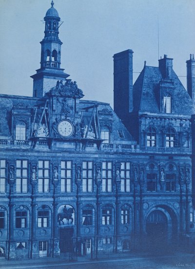 Das Hotel de Ville in Paris, 1853 von Henri Jean Louis Le Secq