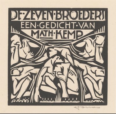 Die sieben Brüder von Henri Jonas (signed by artist)