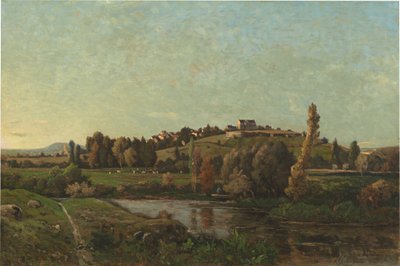 Landschaft in der Auvergne von Henri Joseph Harpignies