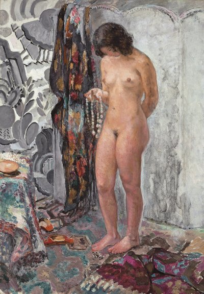 Stehender Akt mit Halskette, ca. 1923 von Henri Lebasque
