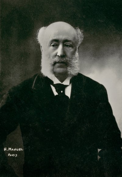 Porträt des Schriftstellers Arthur Meyer von Henri Manuel