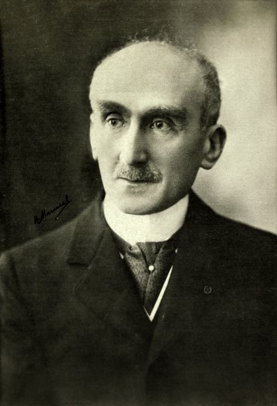 Porträt von Henri Bergson von Henri Manuel