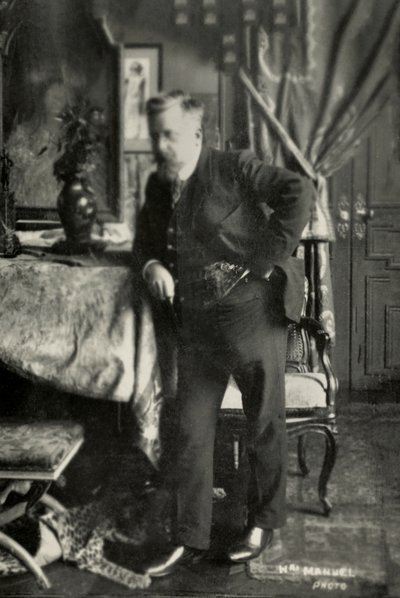 Porträt des französischen Malers Charles Lucien Leandre von Henri Manuel