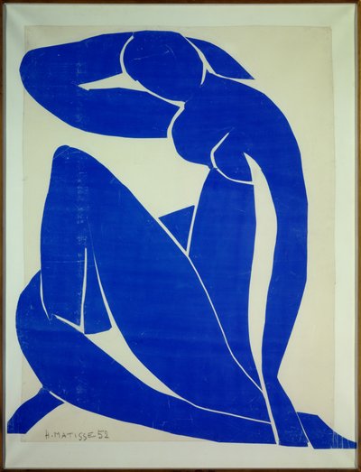 Blauer Akt II von Henri Matisse