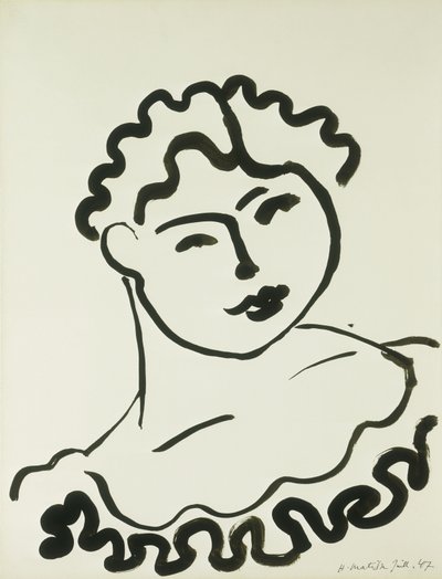 Büste einer Frau (Tati) von Henri Matisse
