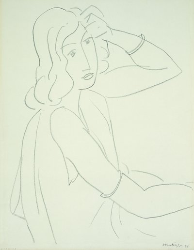 Frau mit Armbändern von Henri Matisse