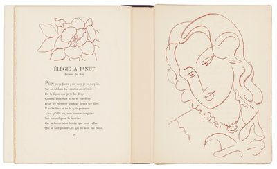 Florilège der Lieben von Ronsard von Henri Matisse