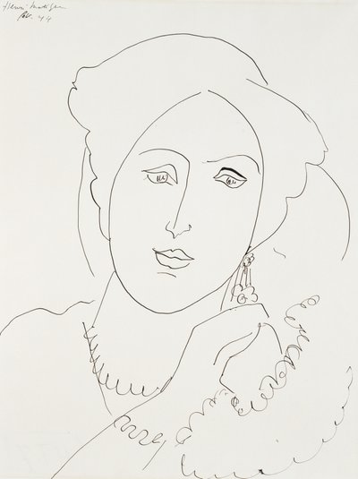 Kopf von Henri Matisse