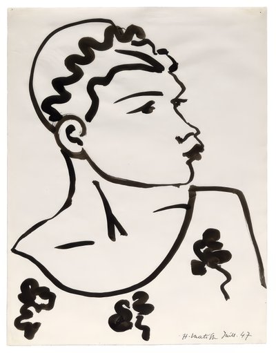 Kopf von Henri Matisse