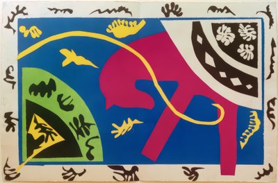 Das Pferd, die Kunstreiterin und der Clown von Henri Matisse