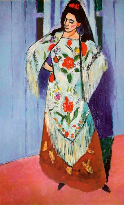 Madame Matisse mit Manila-Schal von Henri Matisse