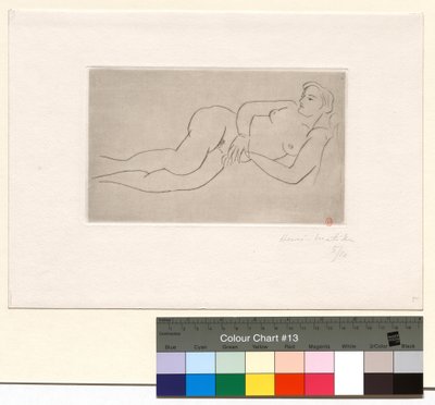 Liegender Akt von Henri Matisse