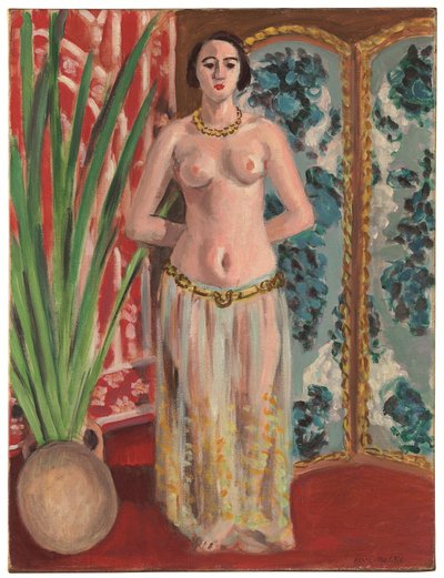 Odaliske, Hände hinter dem Rücken von Henri Matisse