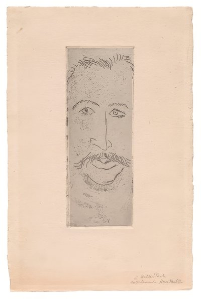 Porträt von Walter Pach von Henri Matisse
