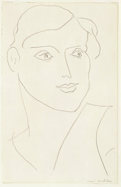 Porträt einer Frau von Henri Matisse