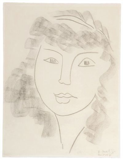 Porträt einer Frau von Henri Matisse