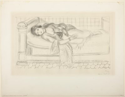 Liegende Figur von Henri Matisse
