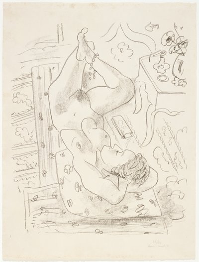 Liegender Akt von Henri Matisse