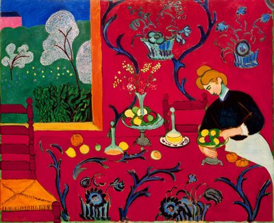 Roter Raum (Harmonie in Rot) von Henri Matisse