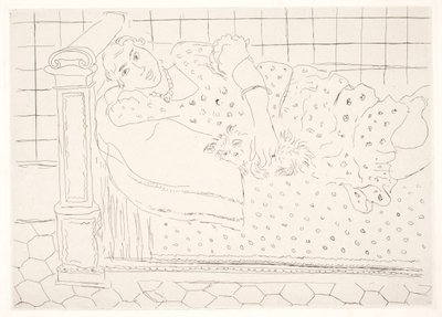 Ruhe, Figur mit Gika von Henri Matisse