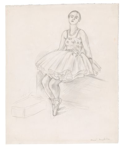 Sitzende Tänzerin von Henri Matisse