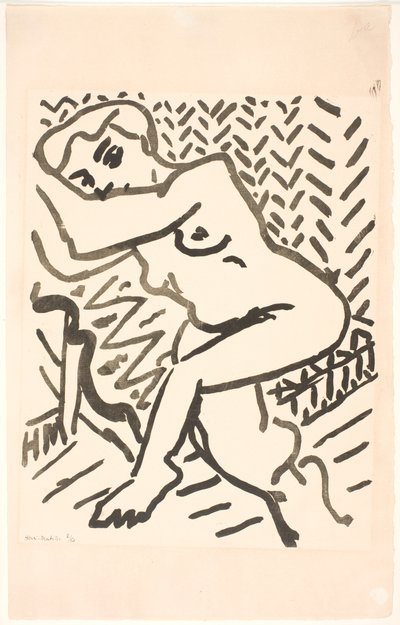 Sitzender Akt von Henri Matisse