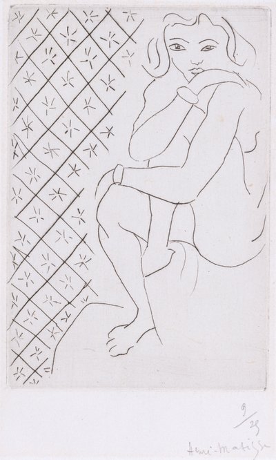 Sitzende Odaliske von Henri Matisse