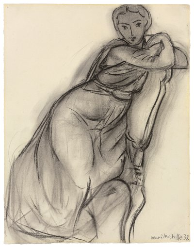 Sitzende Frau von Henri Matisse