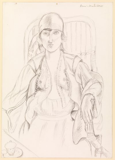 Sitzende Frau von Henri Matisse