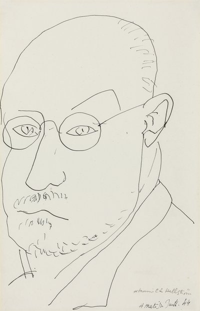 Selbstporträt von Henri Matisse