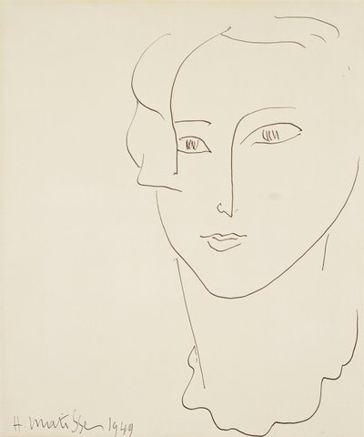 Frauenkopf von Henri Matisse