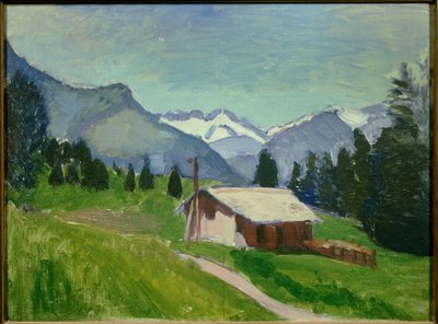 Die Savoyer Alpen 1901 von Henri Matisse