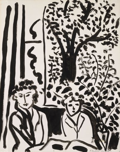 Die Stille, die in Häusern lebt von Henri Matisse