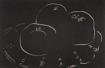 Drei Äpfel und Teller von Henri Matisse